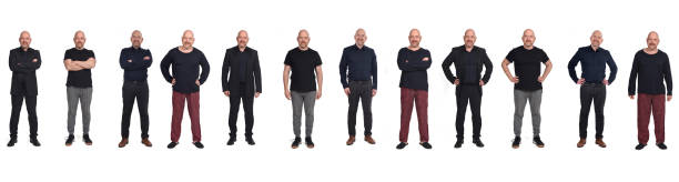 istock Portrait of a man on white 1252691423