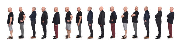 istock Portrait of a man on white 1252691441