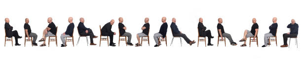 istock Portrait of a man on white 1252691451
