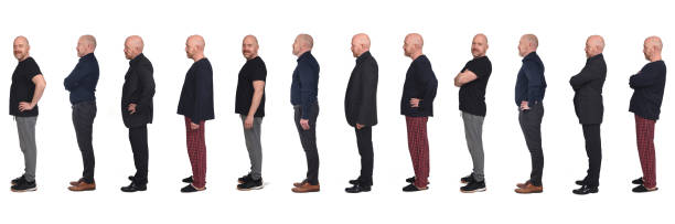 istock Portrait of a man on white 1252691458