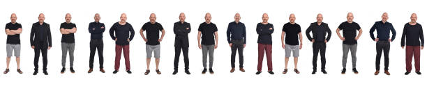 istock Portrait of a man on white 1252691480