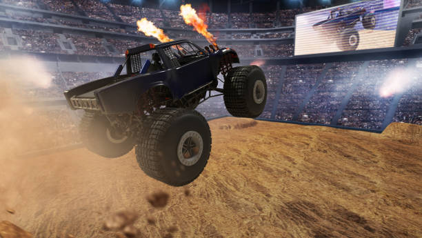 istock Monster truck. 1252703309
