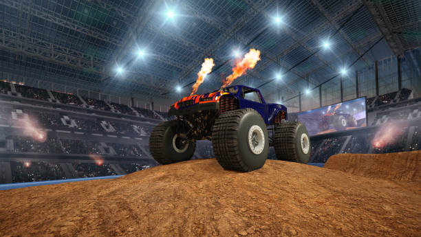 istock Monster truck. 1252703360
