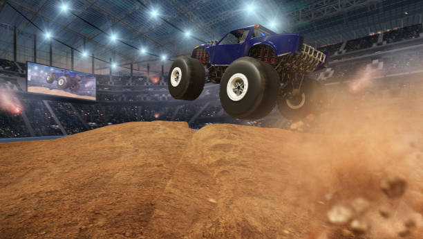 istock Monster truck. 1252703424