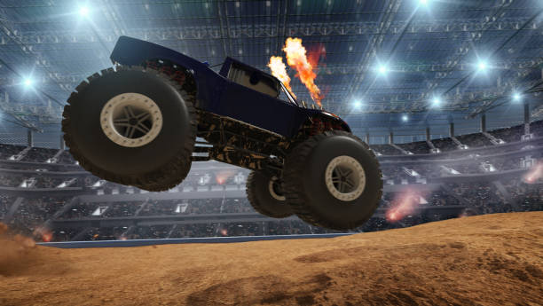 istock Monster truck. 1252703427