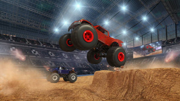 istock Monster truck. 1252703457