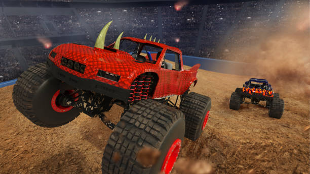 istock Monster truck. 1252703506