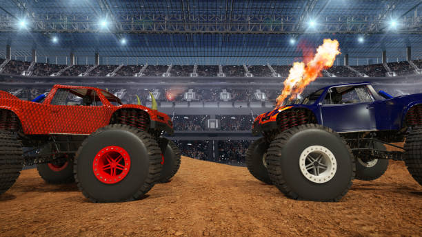 istock Monster truck. 1252703609