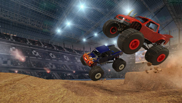 istock Monster truck. 1252703619