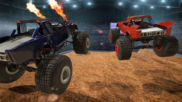 istock Monster truck. 1252703644