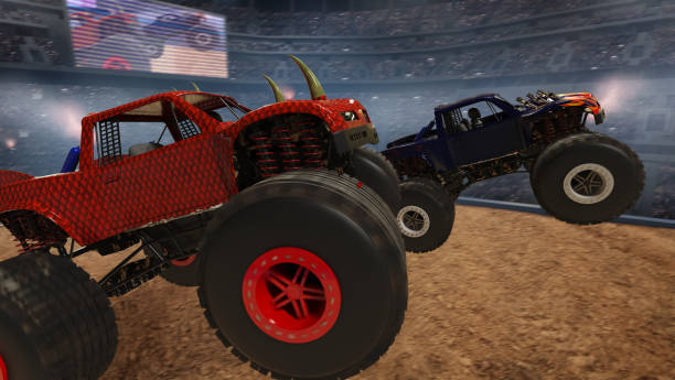 istock Monster truck. 1252704185