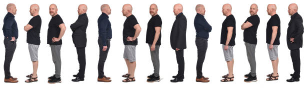 istock Portrait of a man on white 1252704216