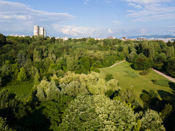 istock Aerial view of South Park in Sofia, Bulgaria 1252704340