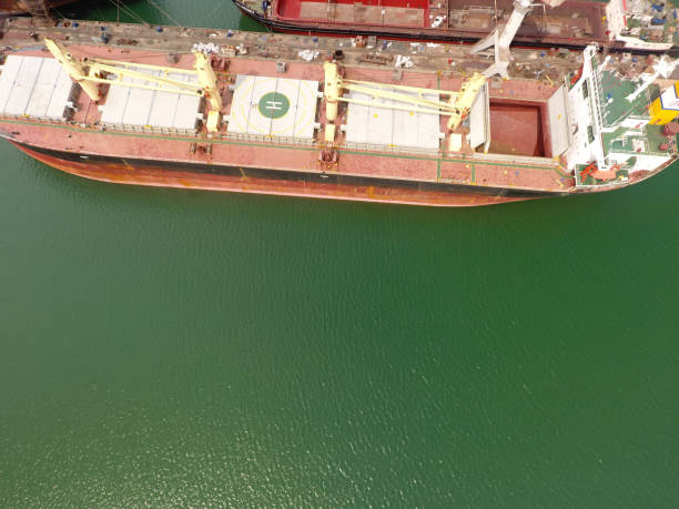 istock repair vessels hull  (ship, tanker) in shipyard 1252704721