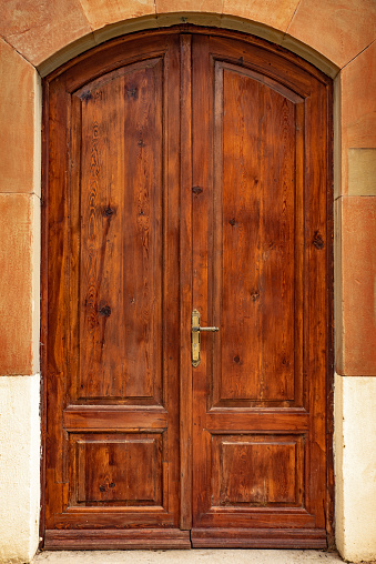 Wooden door