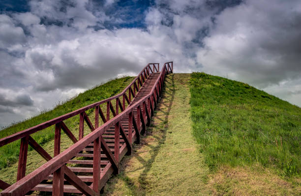 istock Palemonas Hill, also called the Seredzius Mound 1252709002