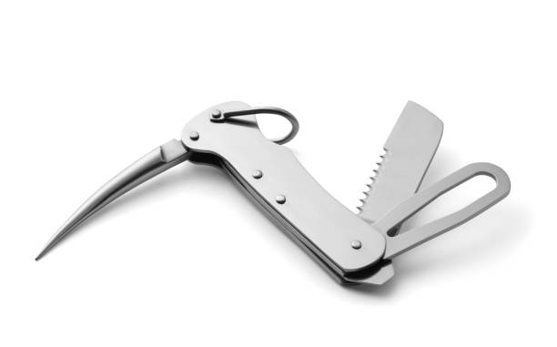 Sailing Knife Tool With Marlinspike And Shackle Key Stock Photo - Download  Image Now - iStock