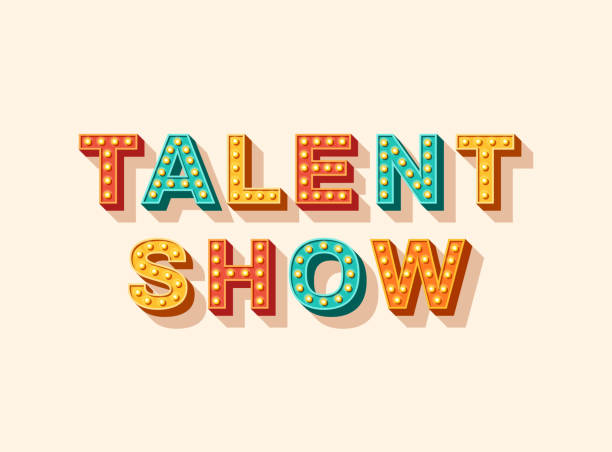 Talent Show Vector Lettering Stock Illustration - Download Image Now - Talent  Show, Poster, Typescript - iStock