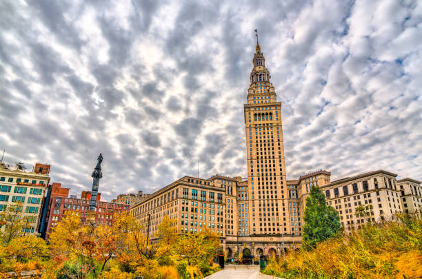 istock Terminal Tower built in 1930 in Cleveland, Ohio 1252714115