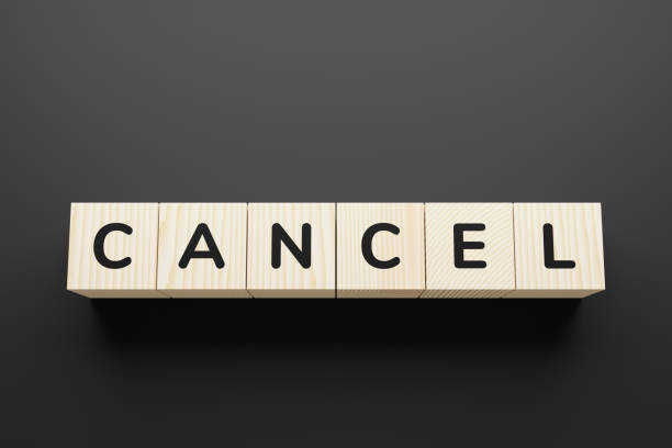 istock CANCEL word on a wooden blocks. 1252722001