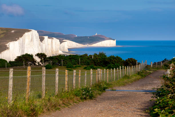istock Landscape of Seven Sisters Cliffs 1252735458