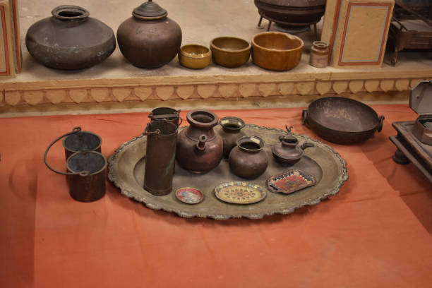 istock copper made utensils of mughal period 1252738465