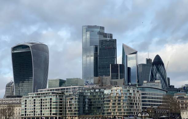 istock Famous buildings in London, UK 1252749317