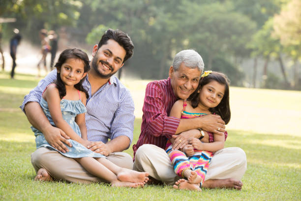 istock multi generation family - Stock images 1252750746