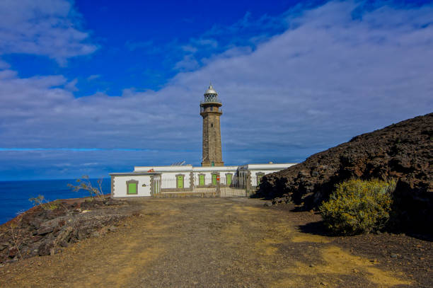 Lighthouse at the Western Place of the Canary Islands Faro de Orchilla point of the prime meridian until 1894
