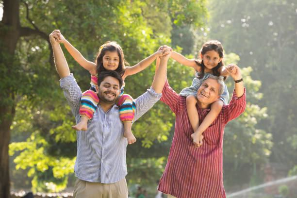 istock multi generation family - Stock images 1252758004