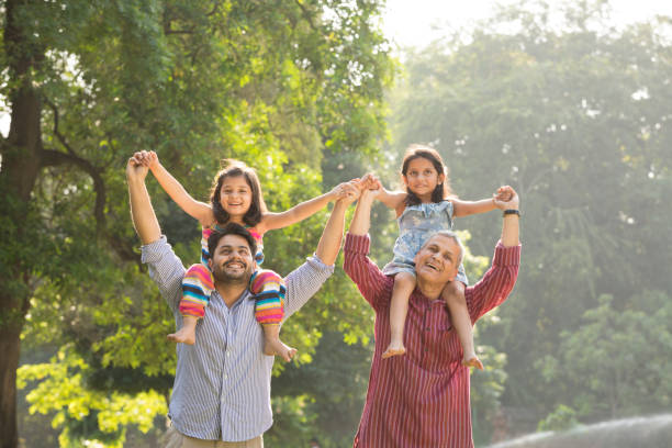 istock multi generation family - Stock images 1252758053