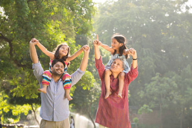 istock multi generation family - Stock images 1252758080