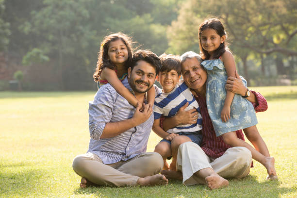 istock multi generation family - Stock images 1252758838
