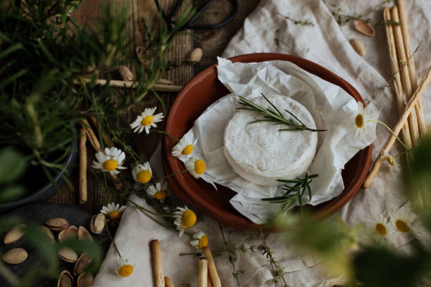 istock The head of Camembert cheese is prepared for baking 1252763467