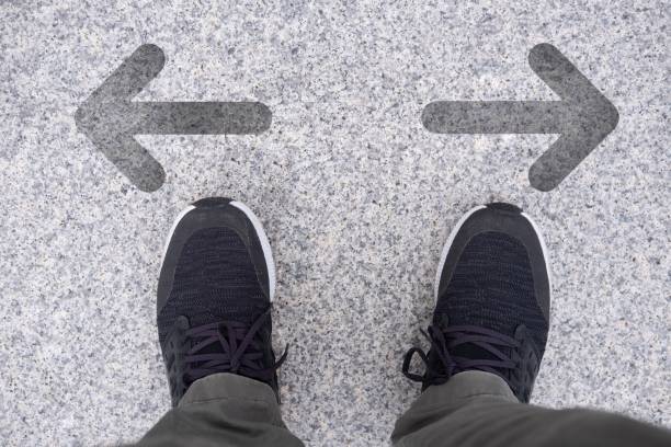 istock Men are choosing a pathway for the future 1252767248