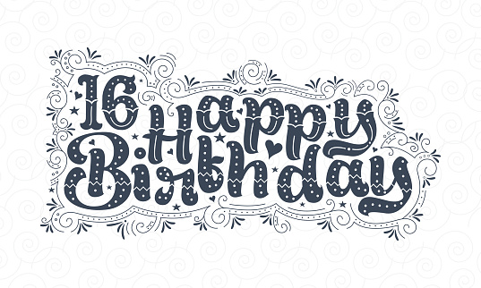 16eme Joyeux Anniversaire Lettrage 16 Ans Anniversaire Belle Typographie Design Avec Des Points Des Lignes Et Des Feuilles Vecteurs Libres De Droits Et Plus D Images Vectorielles De 16e Anniversaire Istock 16eme Joyeux Anniversaire Lettrage 16 Ans Anniversaire Belle Typographie Design Avec Des Points Des Lignes Et Des Feuilles Vecteurs Libres De Droits Et Plus D Images Vectorielles De 16e Anniversaire Istock