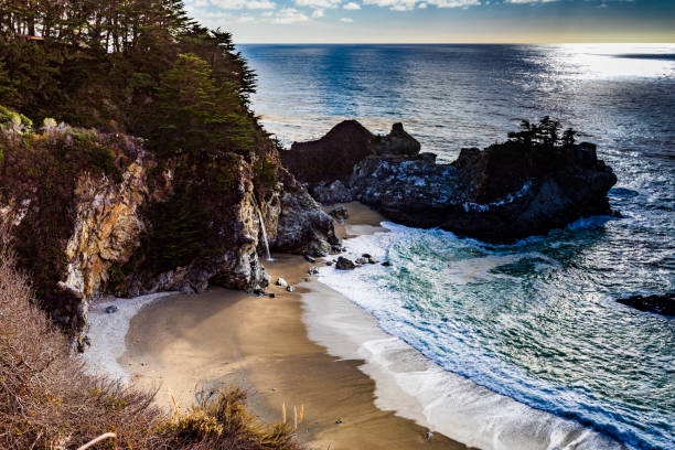 McWay Falls Near Big Sur In California