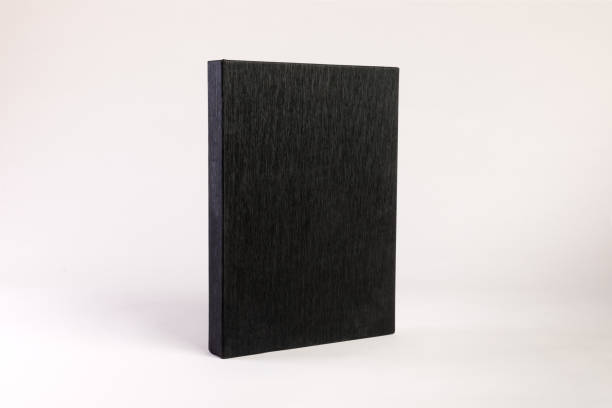 istock Picture of black book case isolated on white background 1252774123