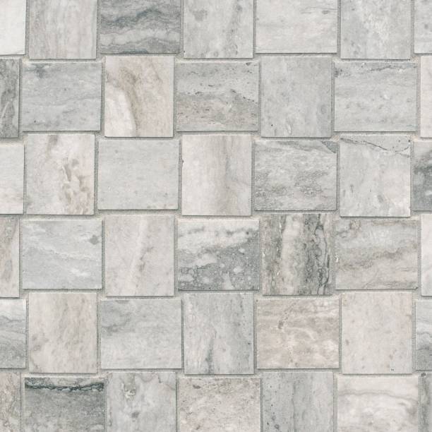 istock Porcelain mosaic natural stone texture 1252780005