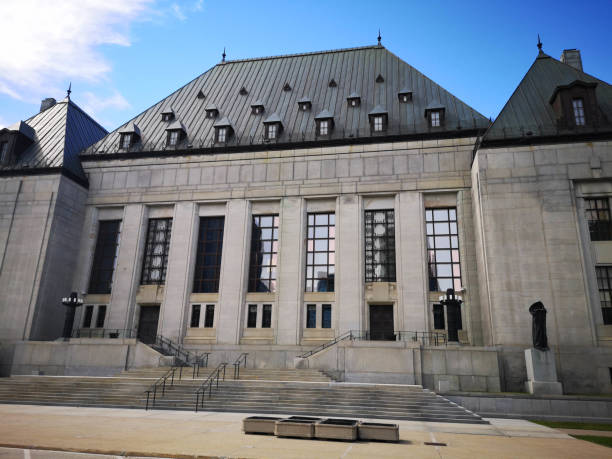Canada's Supreme Court stock photo