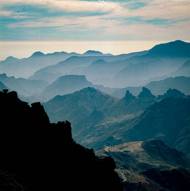 istock Mountain, Morocco, Atlas, View, Clouds, Natural Landscape 1252789015