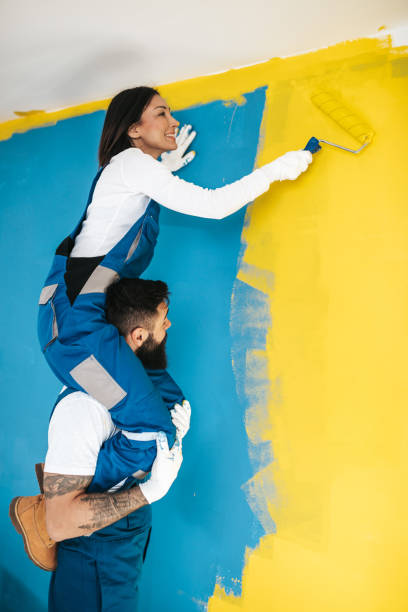 istock Home renovation and wall painting 1252789189