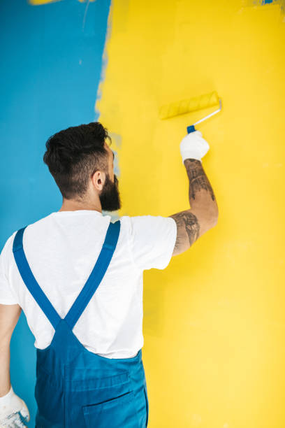 istock Home renovation and wall painting 1252789705