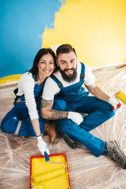 istock Home renovation and wall painting 1252789718