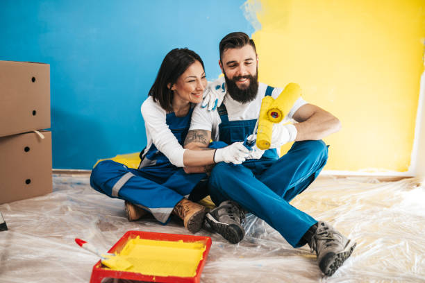 istock Home renovation and wall painting 1252790235