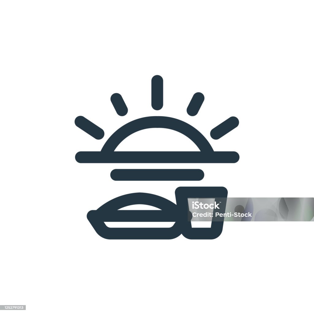 Icône Vectorielle À Jeun Course Modifiable À Jeun Symbole Linéaire À