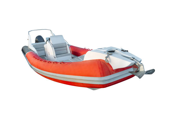 istock red inflatable motor boat isolated on a white background 1252793984