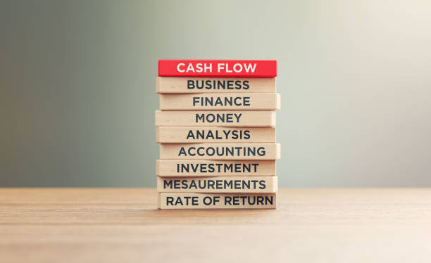 istock Cash Flow Related Words Written Wood Blocks Sitting on Wood Surface in Front a Defocused Background 1252802513