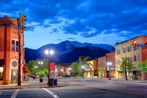 Ogden, Utah Ogden is a city and the county seat of Weber County, Utah, United States, approximately 10 miles east of the Great Salt Lake ogden utah photos stock pictures, royalty-free photos & images