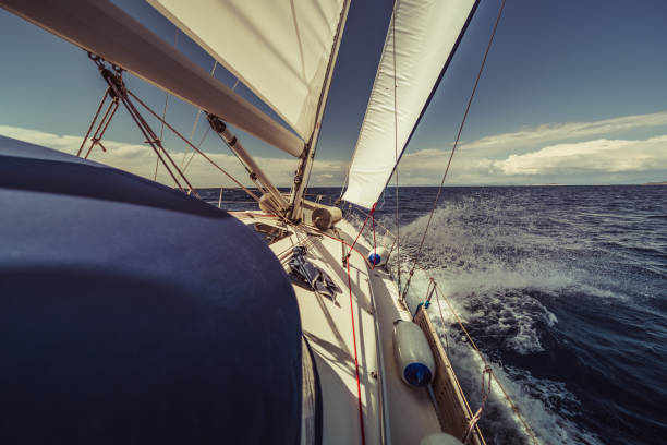 istock sailing on Adriatic sea 1252809510